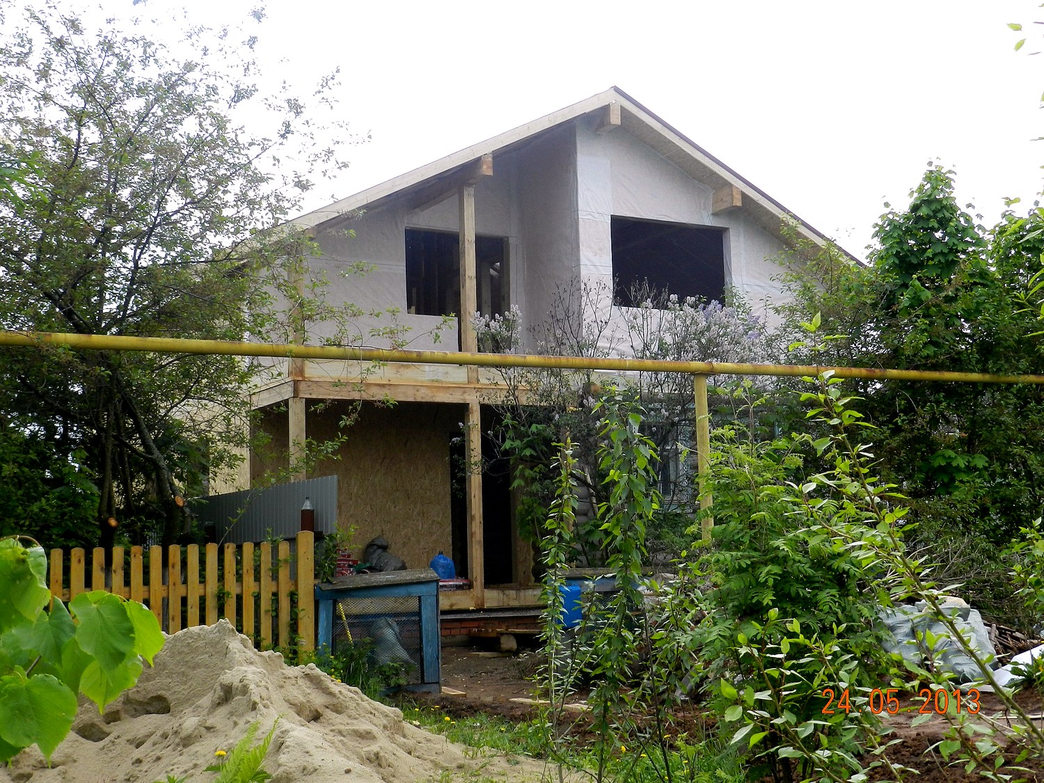 Custom-design extension, Nizhniy Novgorod: facade finishing