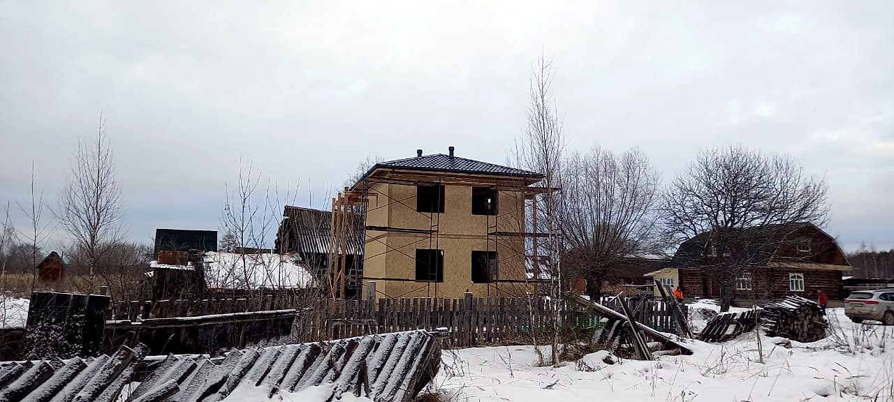 House based on the “Karl” design, Ivanovo Region