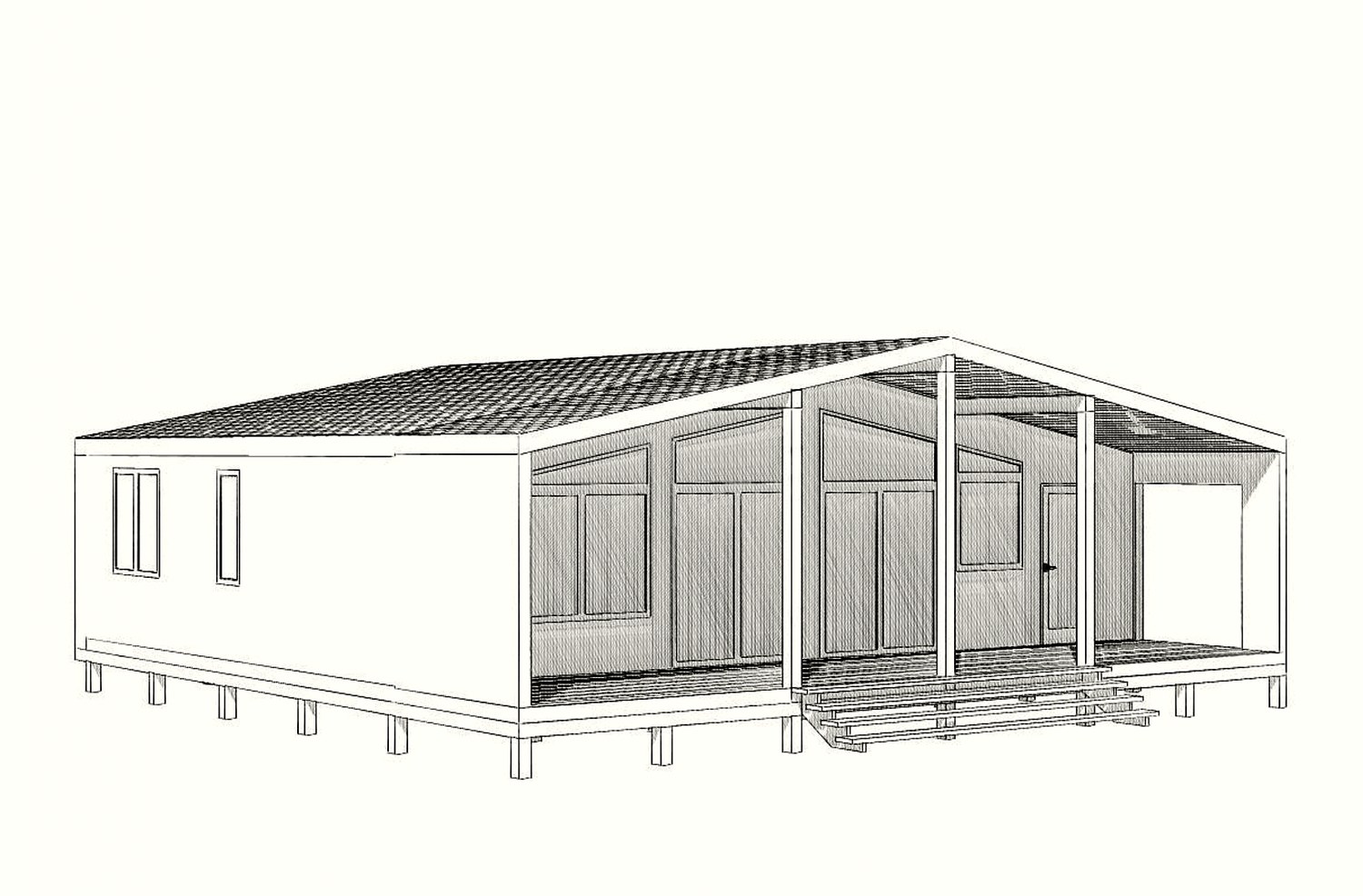 Haus 114,77 m², individuelles Projekt, SNT „Nadeschda-5“