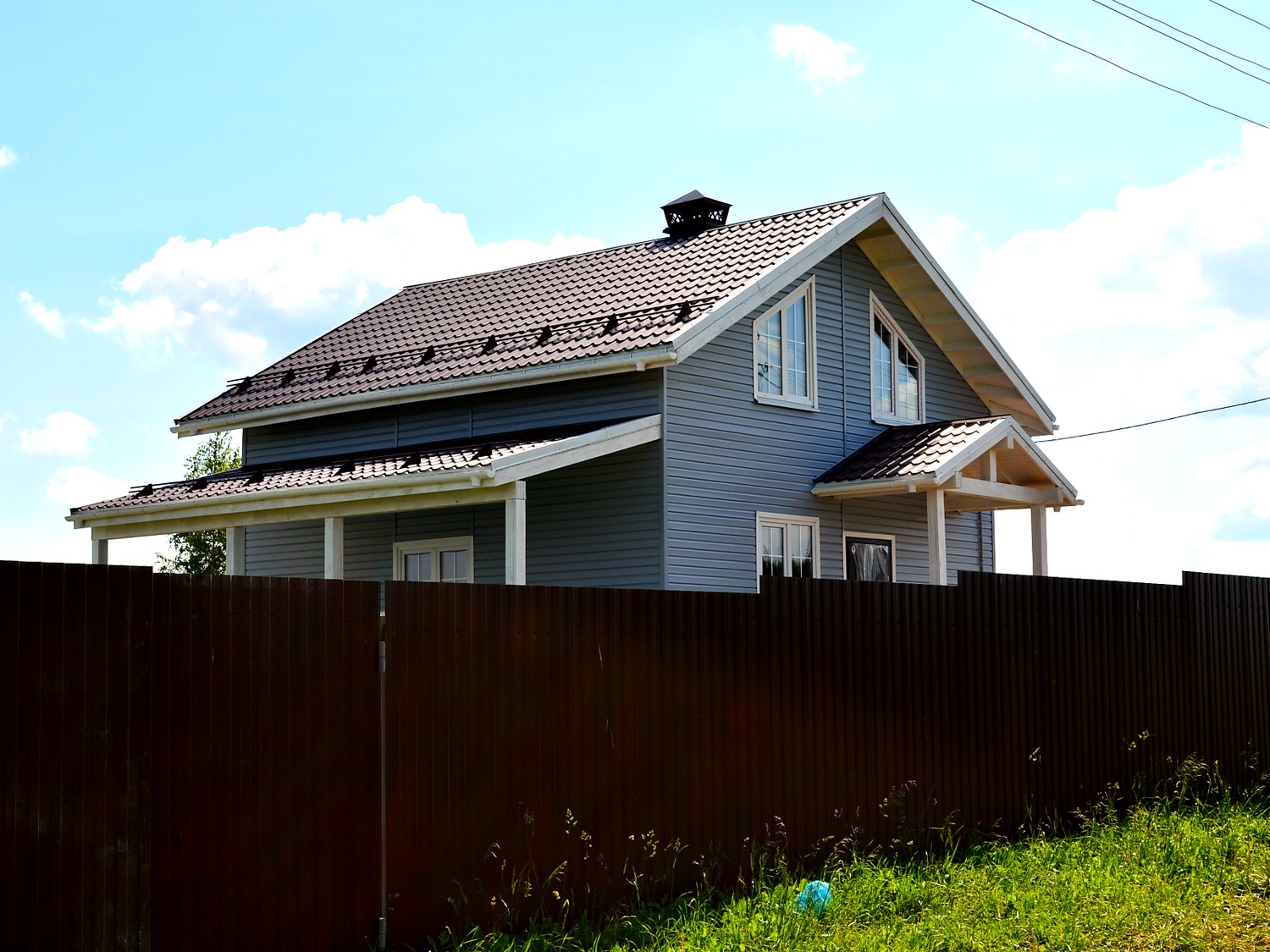 Haus nach Projekt „Sefir“, Dorf Kadnikovo