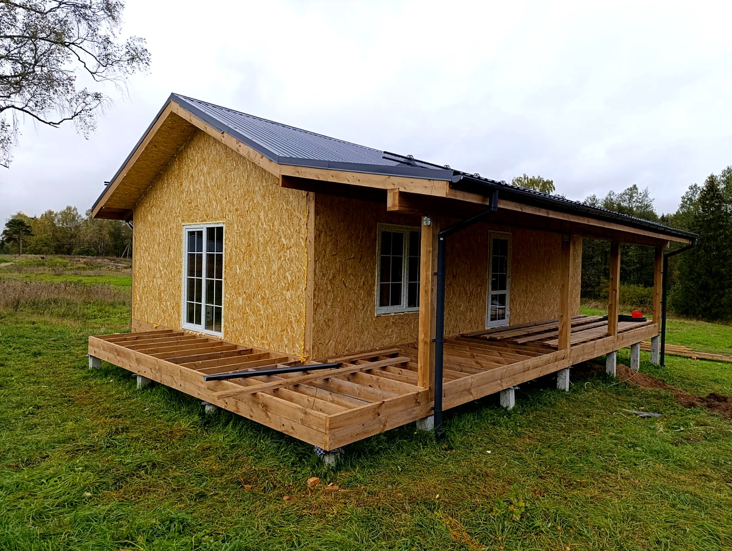 House built to a custom design, Ivanovo Region