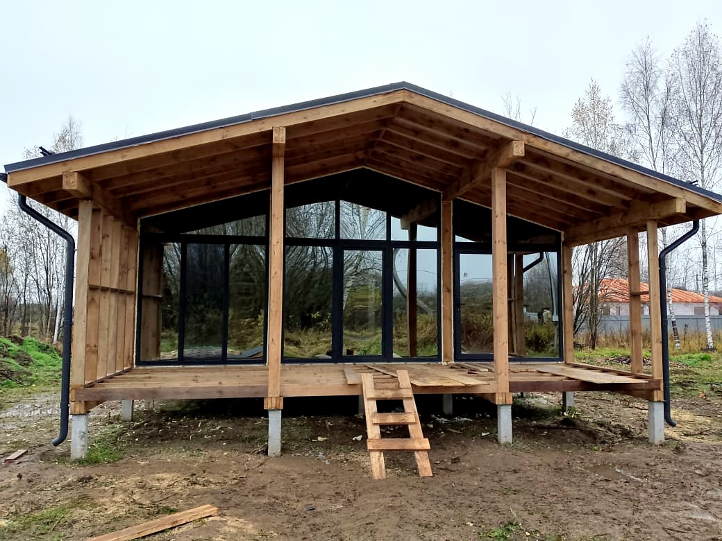 Haus nach Projekt „Chalet 76.3“, Gebiet Iwanowo