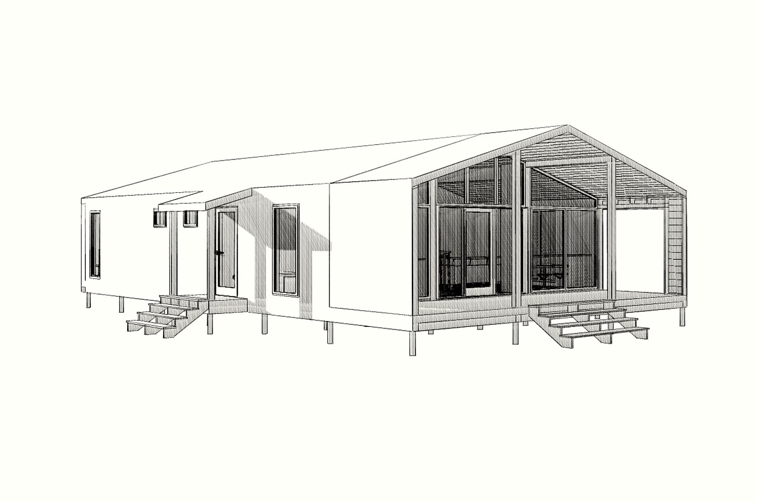 Özel projeye göre 120 m² ev, Ilino köyü
