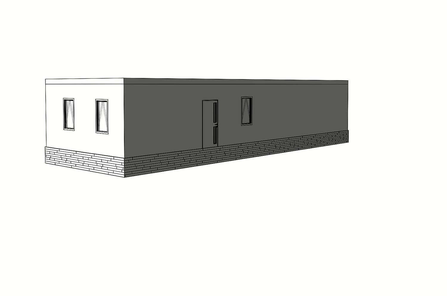 Özel projeye göre 77,6 m² ev, Moskova bölgesi