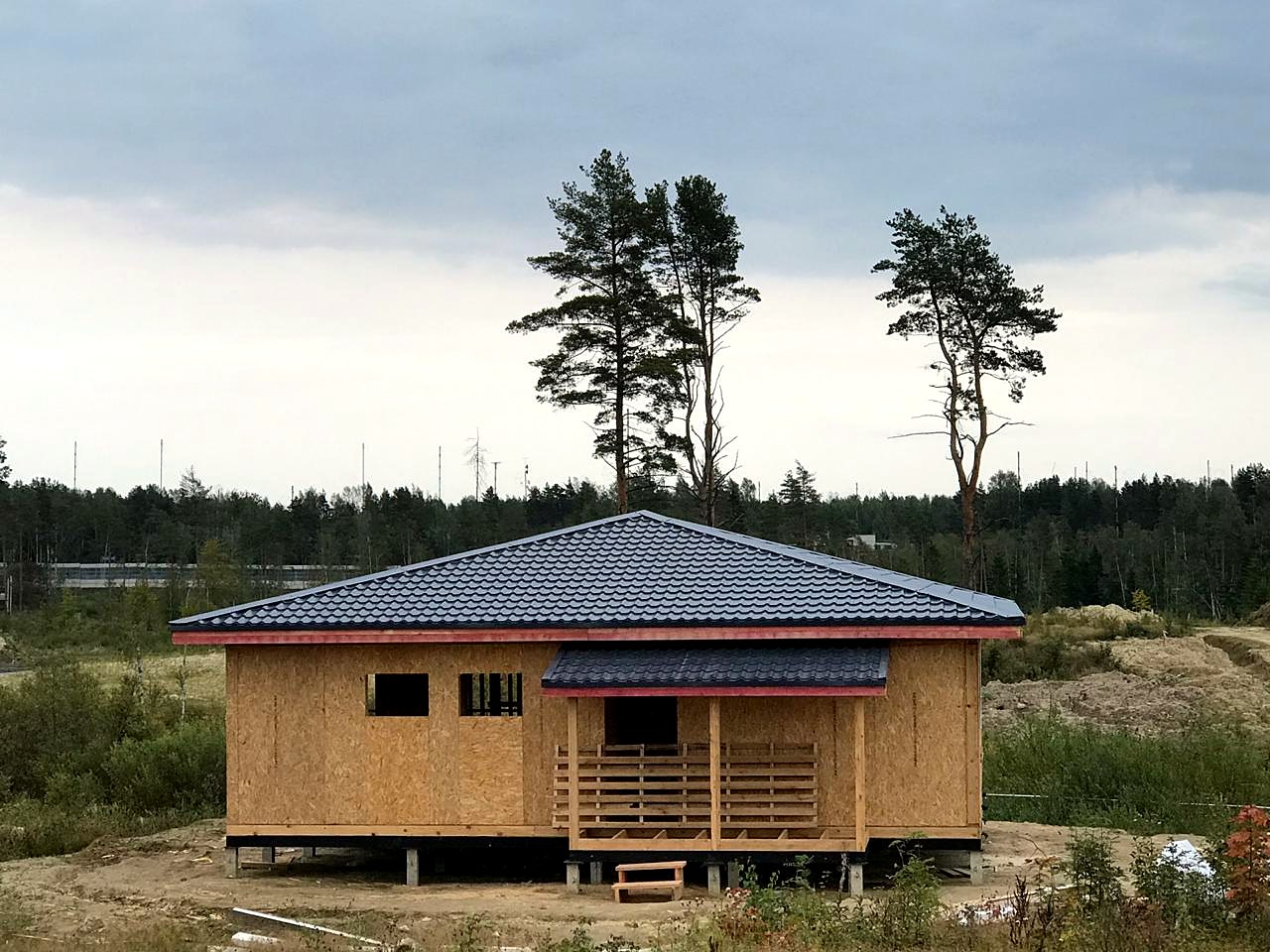 Haus nach individuellem Projekt, Sankt-Peterburg