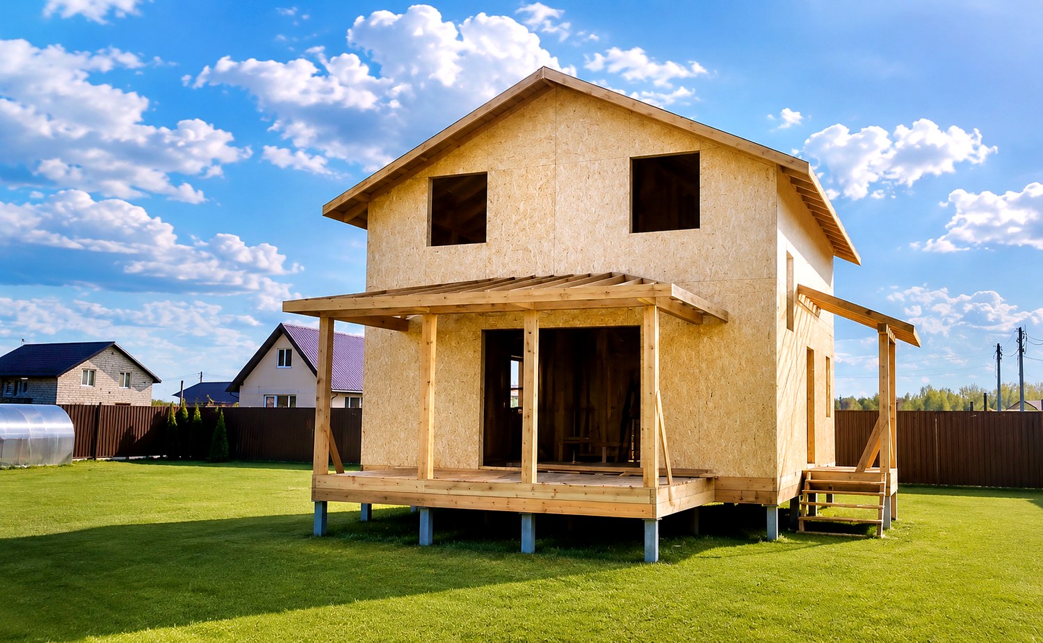 Haus nach Projekt „Jessentuki 8x8“, Gebiet Iwanowo