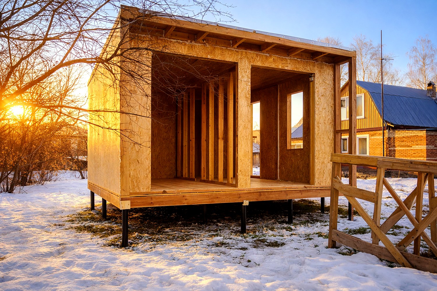 Haus nach Projekt „N4O-36“, Region Kaluga
