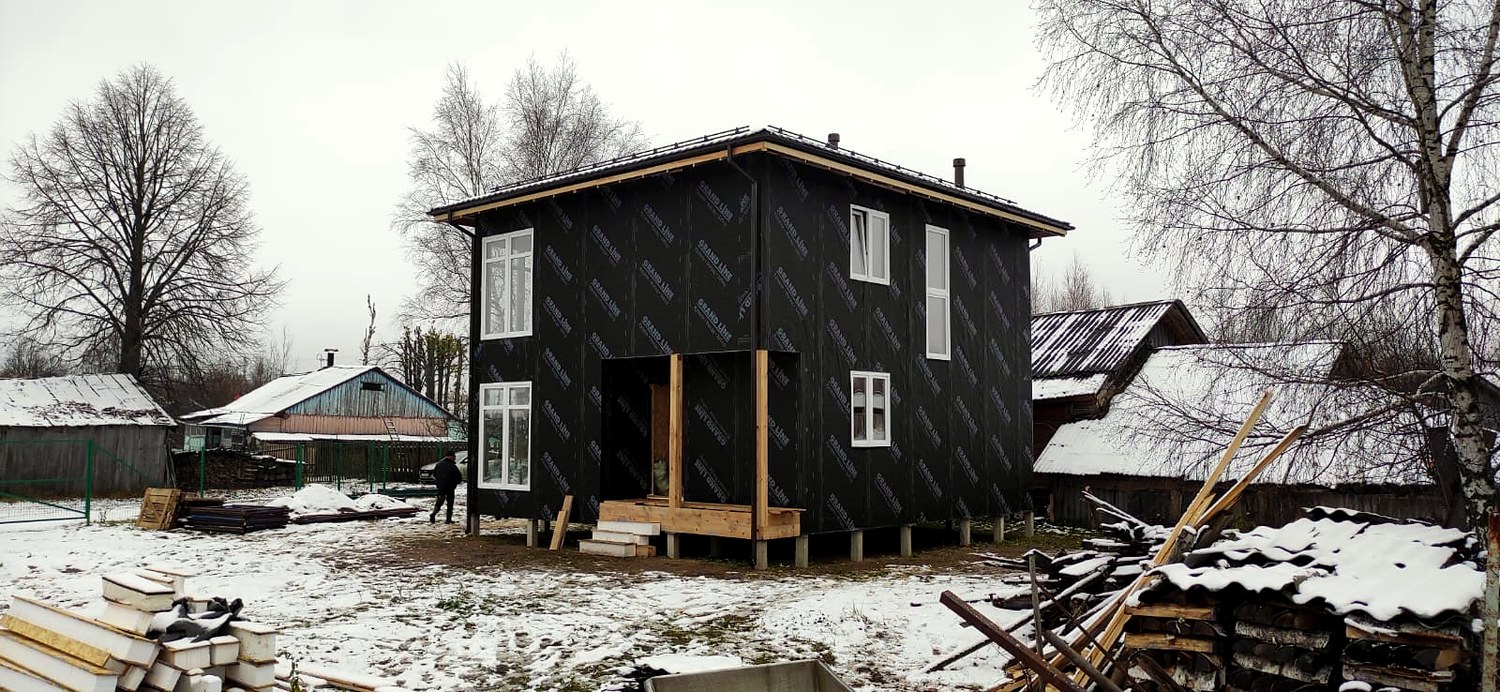 House based on the “Patio” design, Mikhaylovskoe village