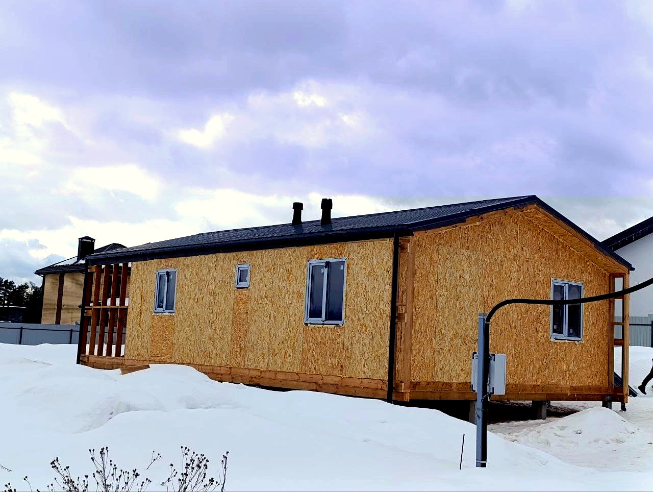 Haus nach individuellem Projekt, KP „Saretsche“