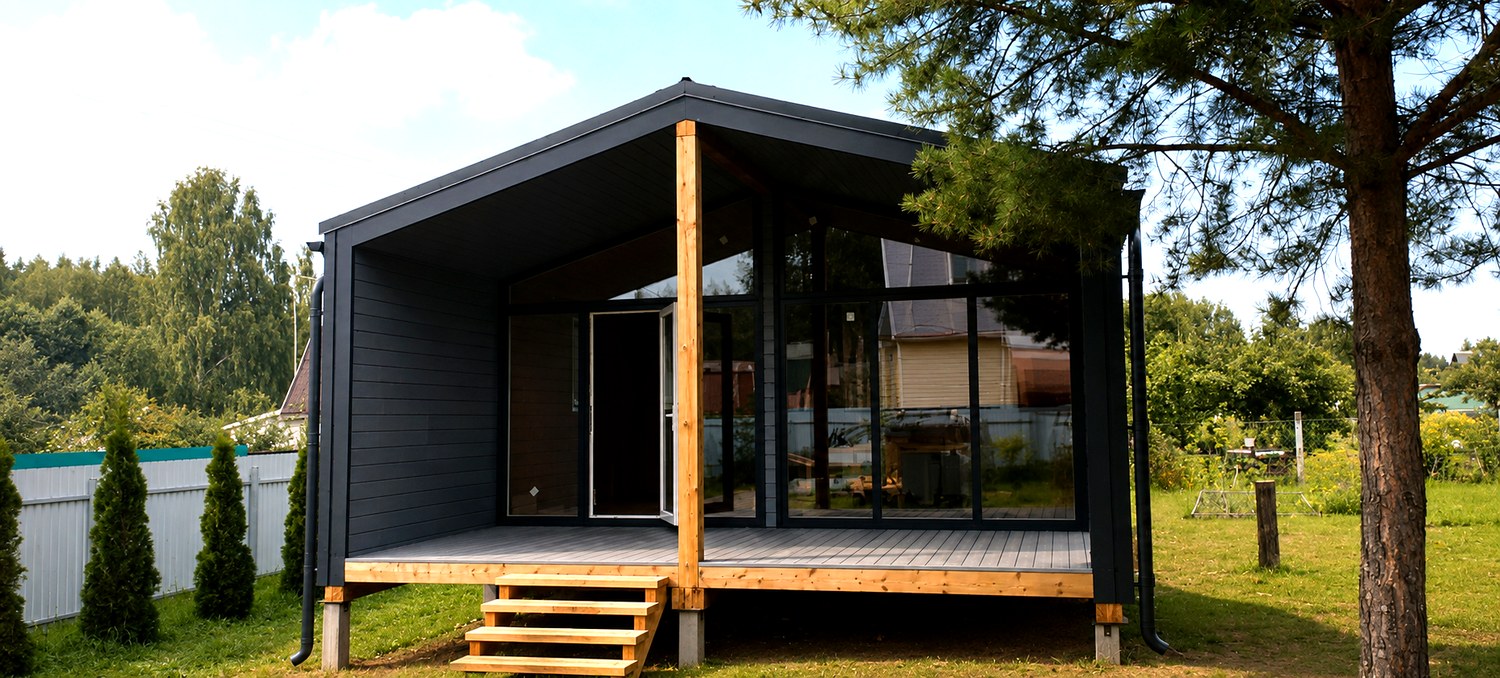 House based on the “Barnhouse 45” design, SNT “Zareche”
