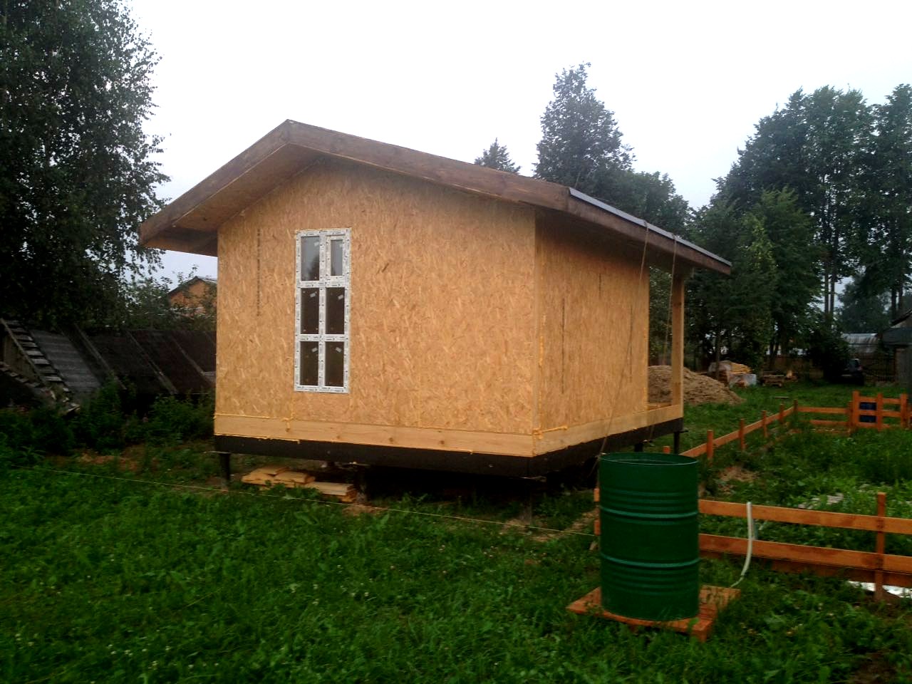 Country house built to the “Nezhnost 3” design, Ivanovo Region
