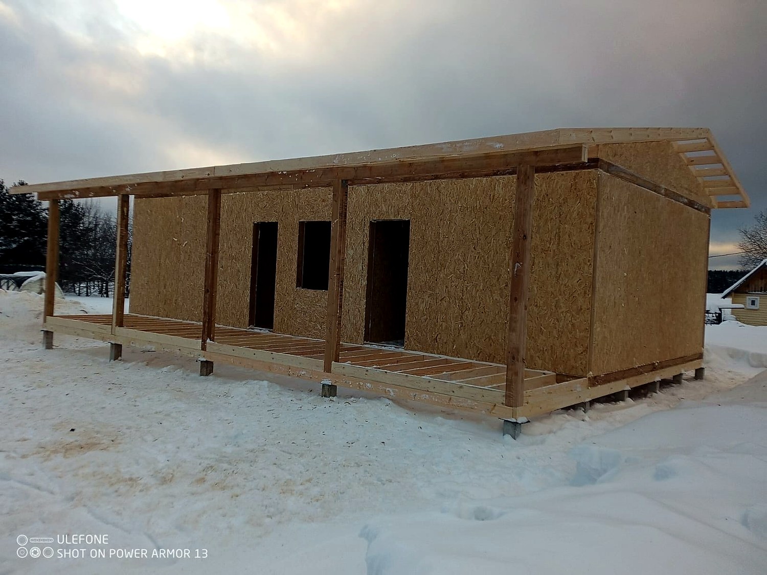 “Korsar - K2.8” projesine göre 102 m² ev, Markovo köyü