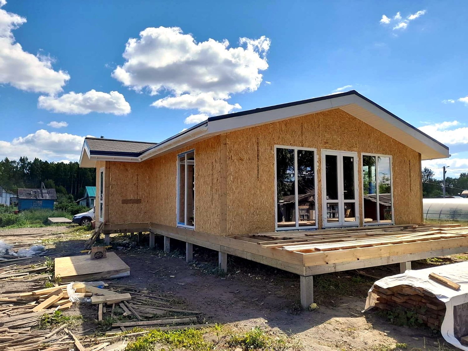 Haus 104 m² nach individuellem Projekt, Galich