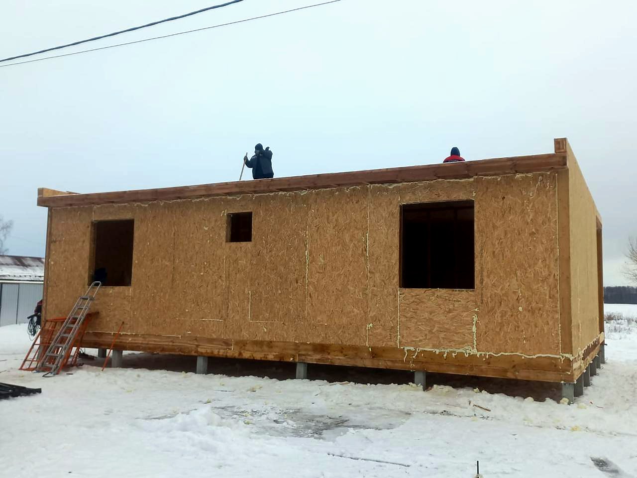 Özel projeye göre 104 m² ev, Kostroma bölgesi