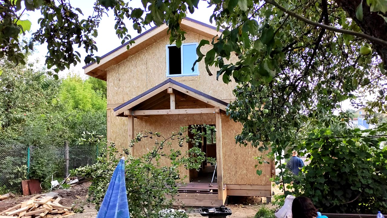 “Zareçe” projesine göre 104 m² yazlık ev, Ivanovo
