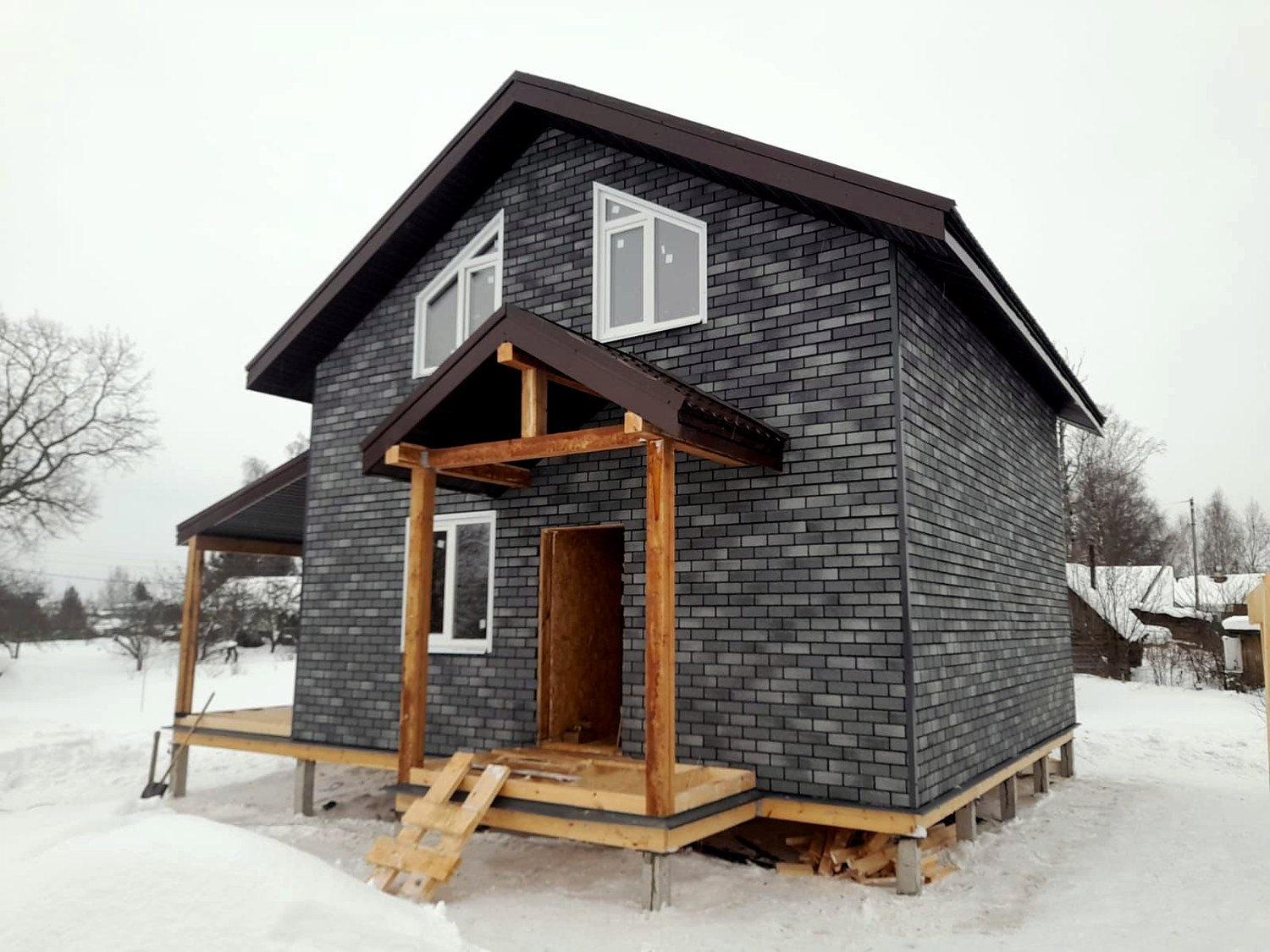 Haus mit 131,5 m² nach dem Projekt „Sefir“, Vologda