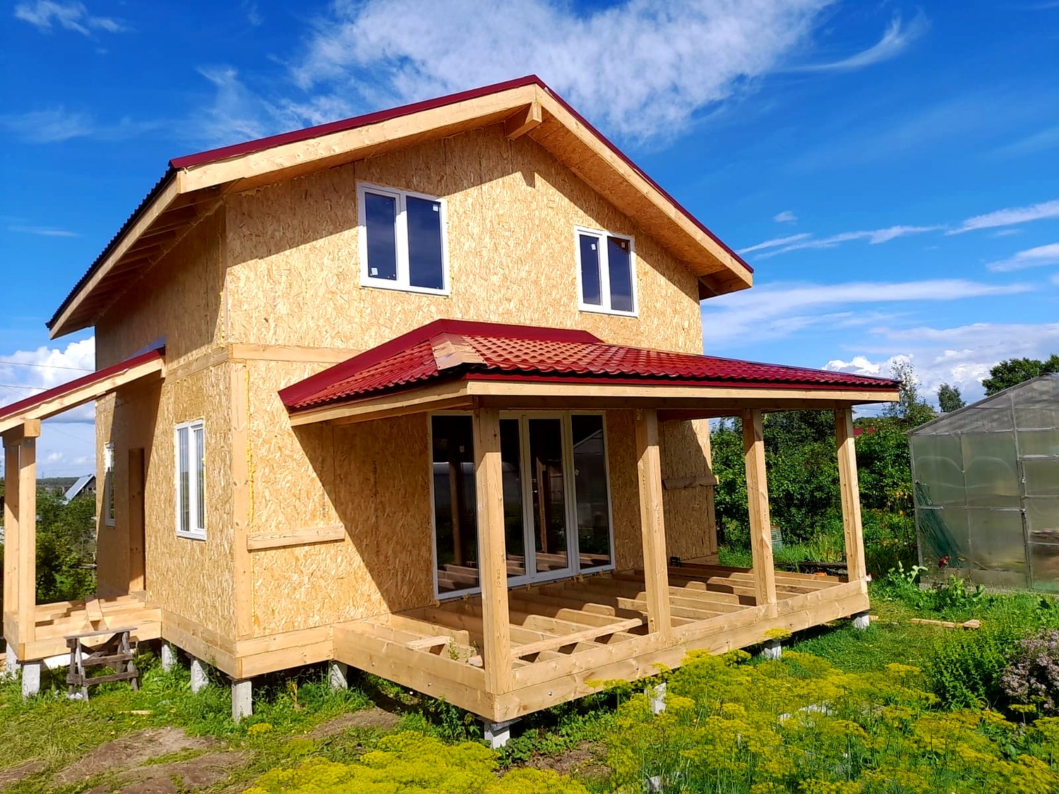 Haus 131,64 m², Projekt „Jessentuki 7.5x7.5“, SNT „Struja-1“
