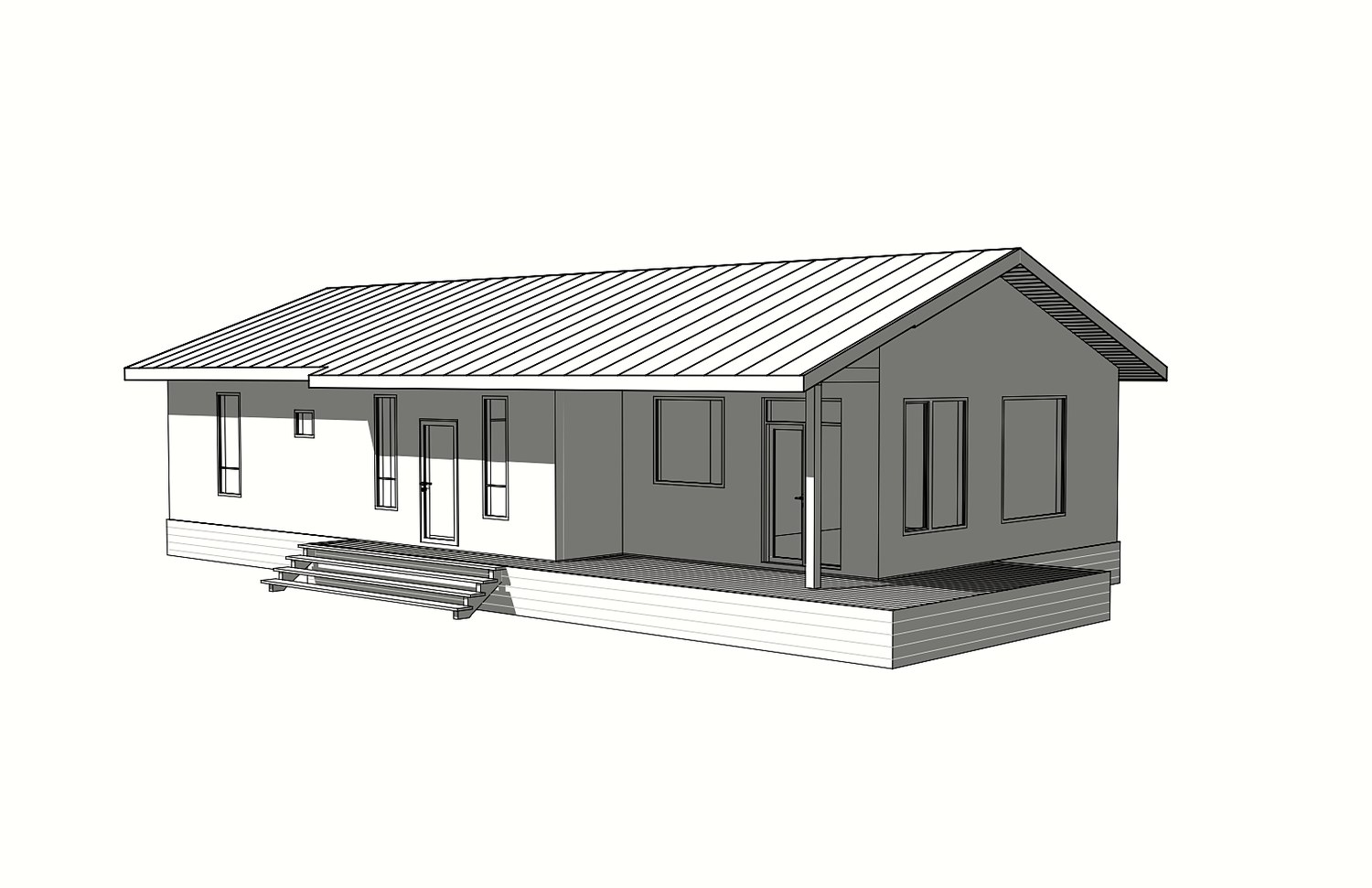 Haus 147,7 m² nach individuellem Projekt, Gebiet Moskau
