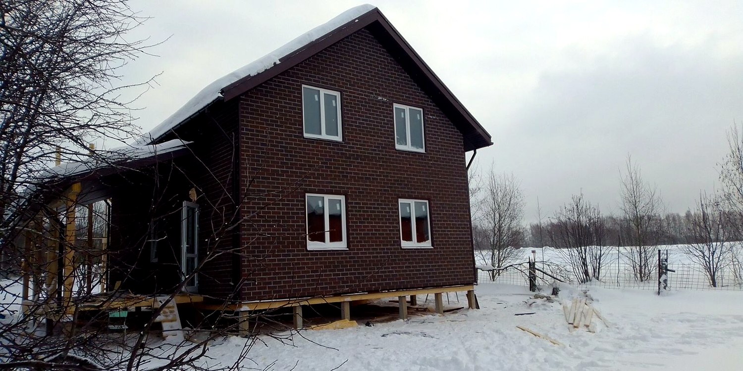 Haus 163 m² nach individuellem Projekt, Dorf Turabevo