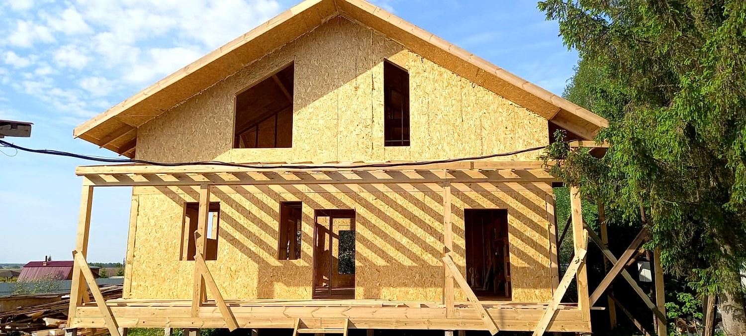 Haus 193 m² nach individuellem Projekt, Dorf Yaskino