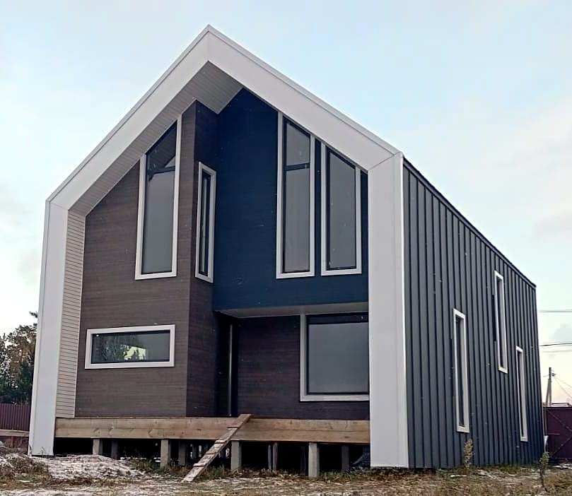 Haus 221,5 m² nach individuellem Projekt, Dorf Yusupovo