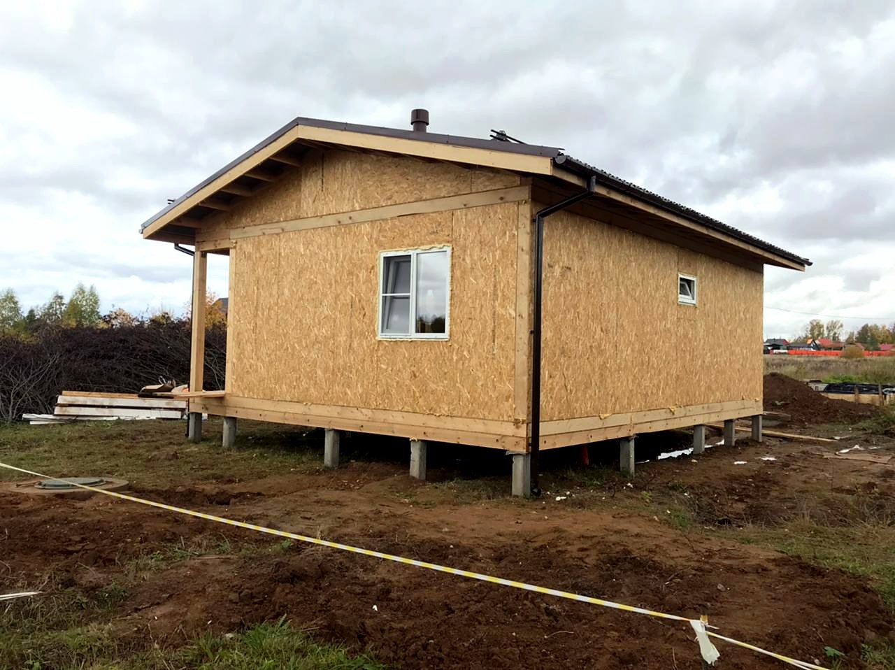 Özel projeye göre 51 m² ev, Paneevo köyü