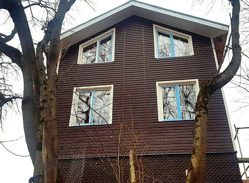Haus 72 m² nach individuellem Projekt, Pushchino