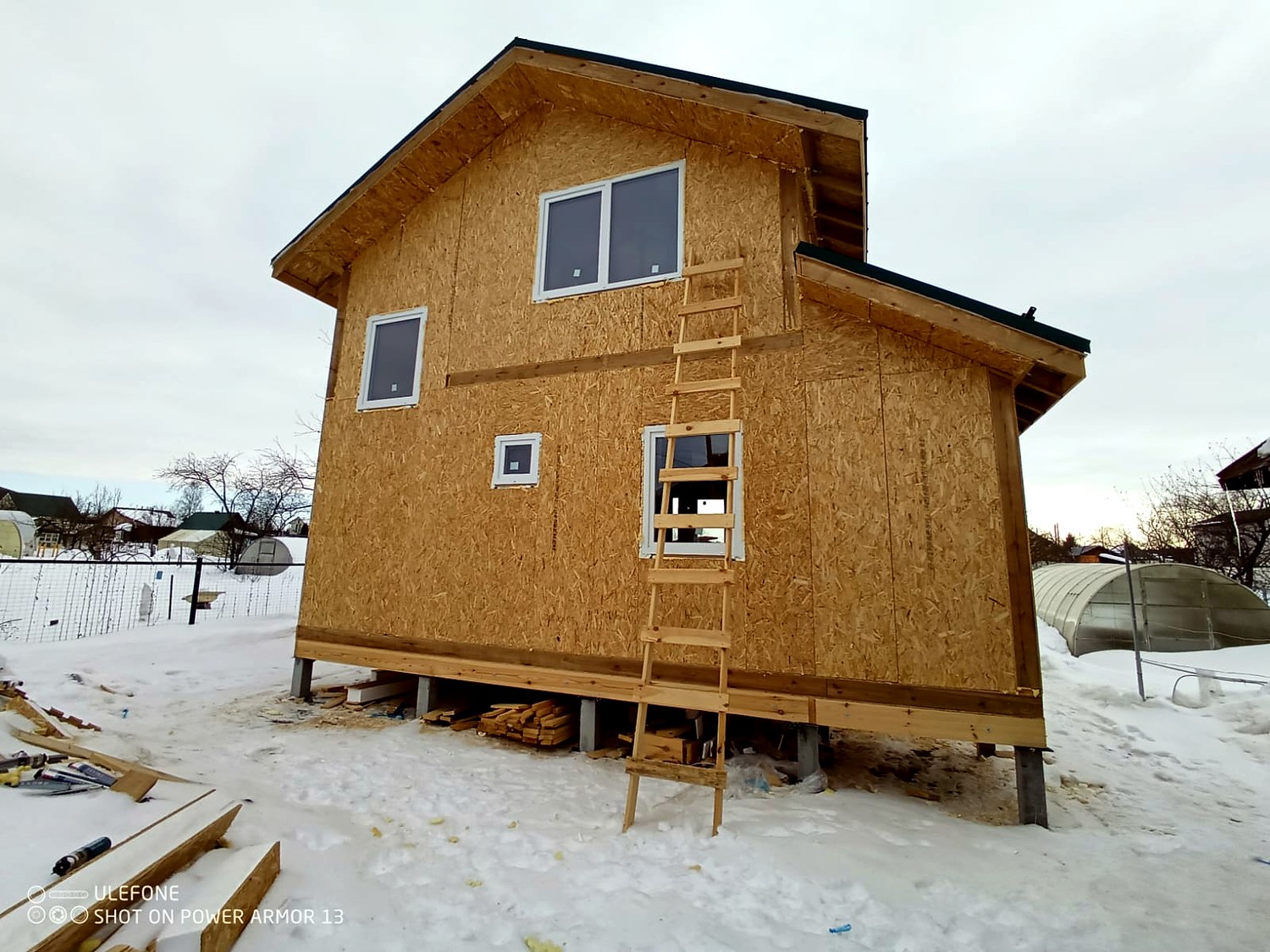 Özel projeye göre 75 m² ev, Severnyy kasabası