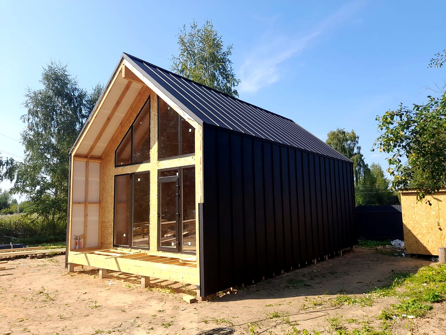 Haus 76 m² nach individuellem Projekt, Dorf Emelyanka