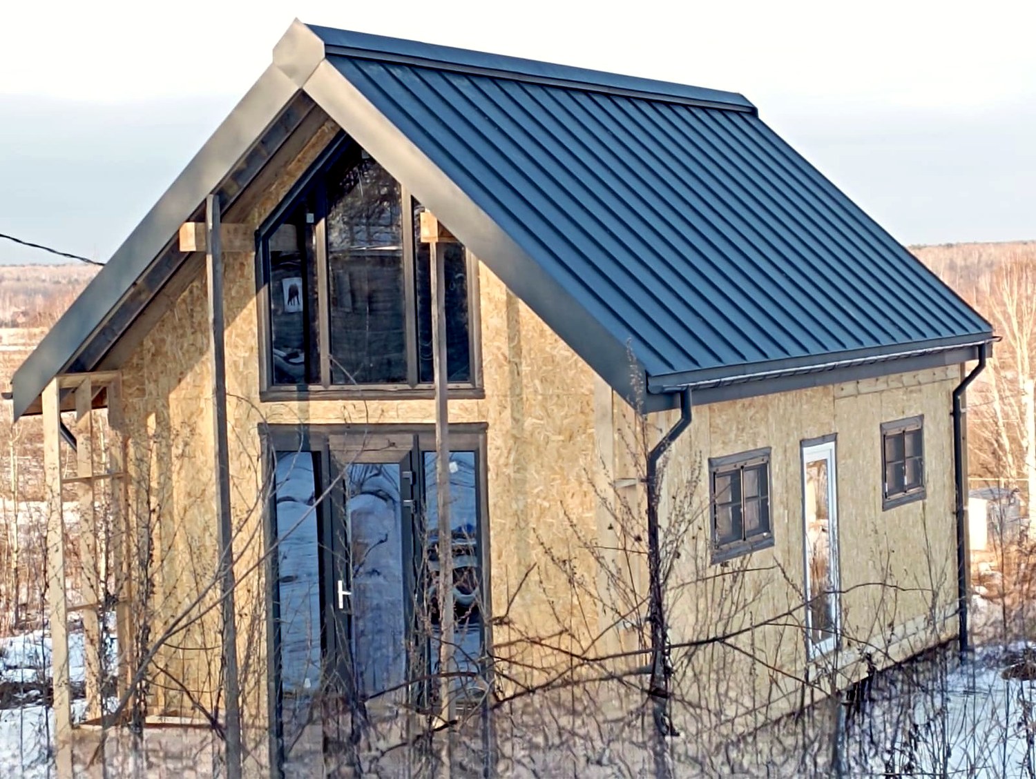 Haus 76 m² nach individuellem Projekt, Dorf Tulchino