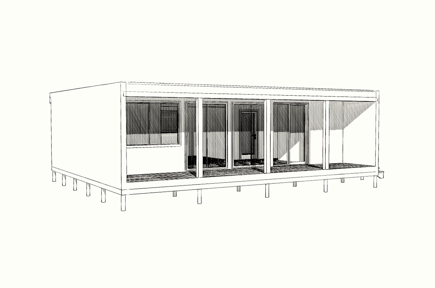 Haus 79 m², individuelles Projekt, SNT „Tschernitschnyj“