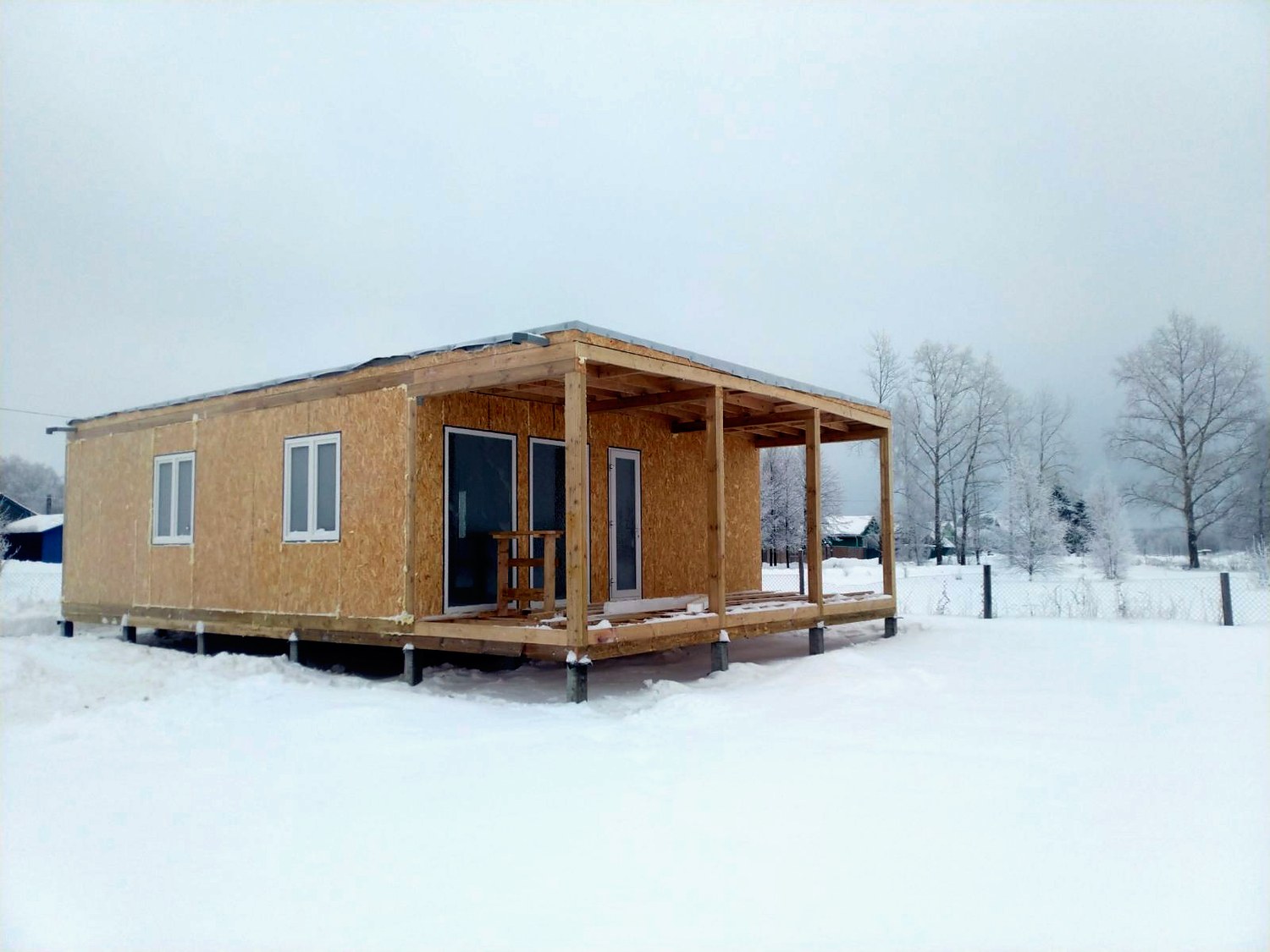 86,7 m² house built to a custom design, Shuya