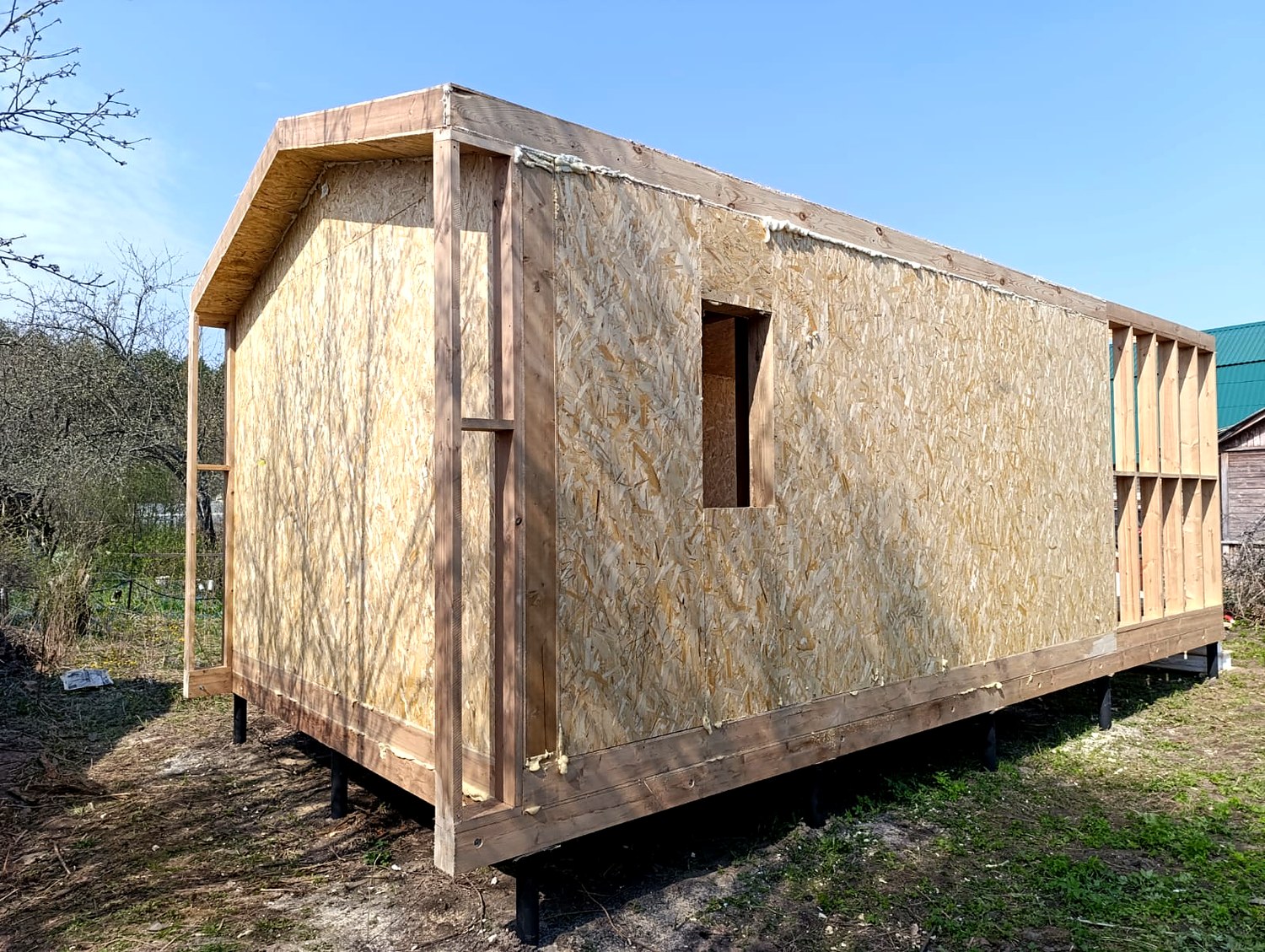 Haus nach Projekt „Barnhouse 33“, SNT „Wischenka“