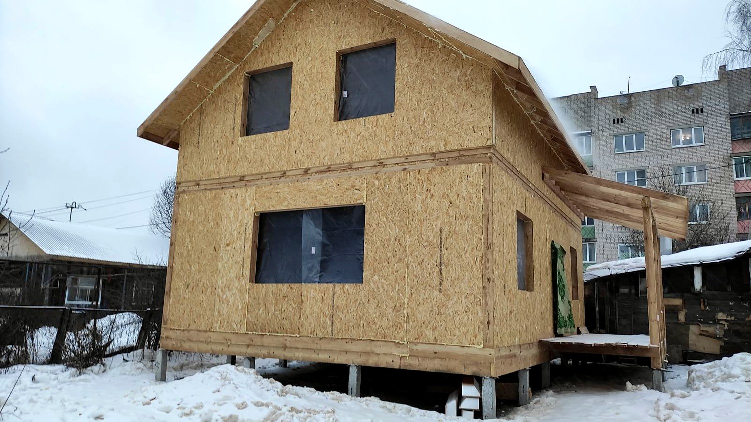 House built to a custom design, Ivanovo