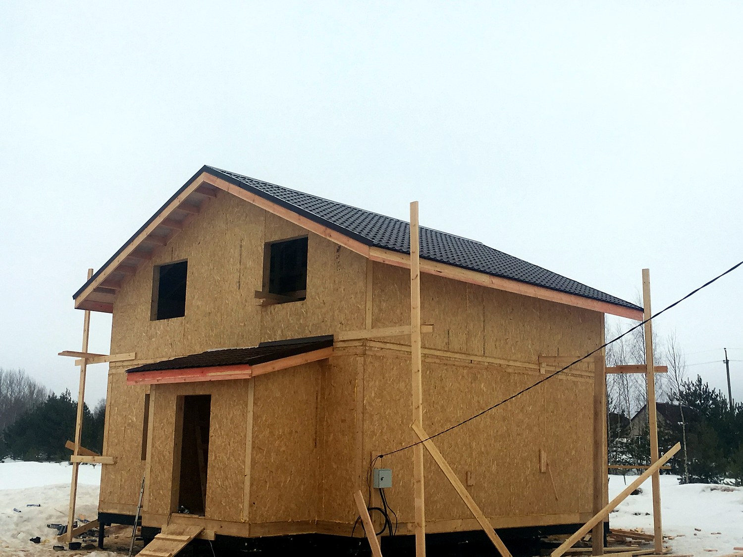 Haus nach individuellem Projekt, Siedlung Shuvalovo
