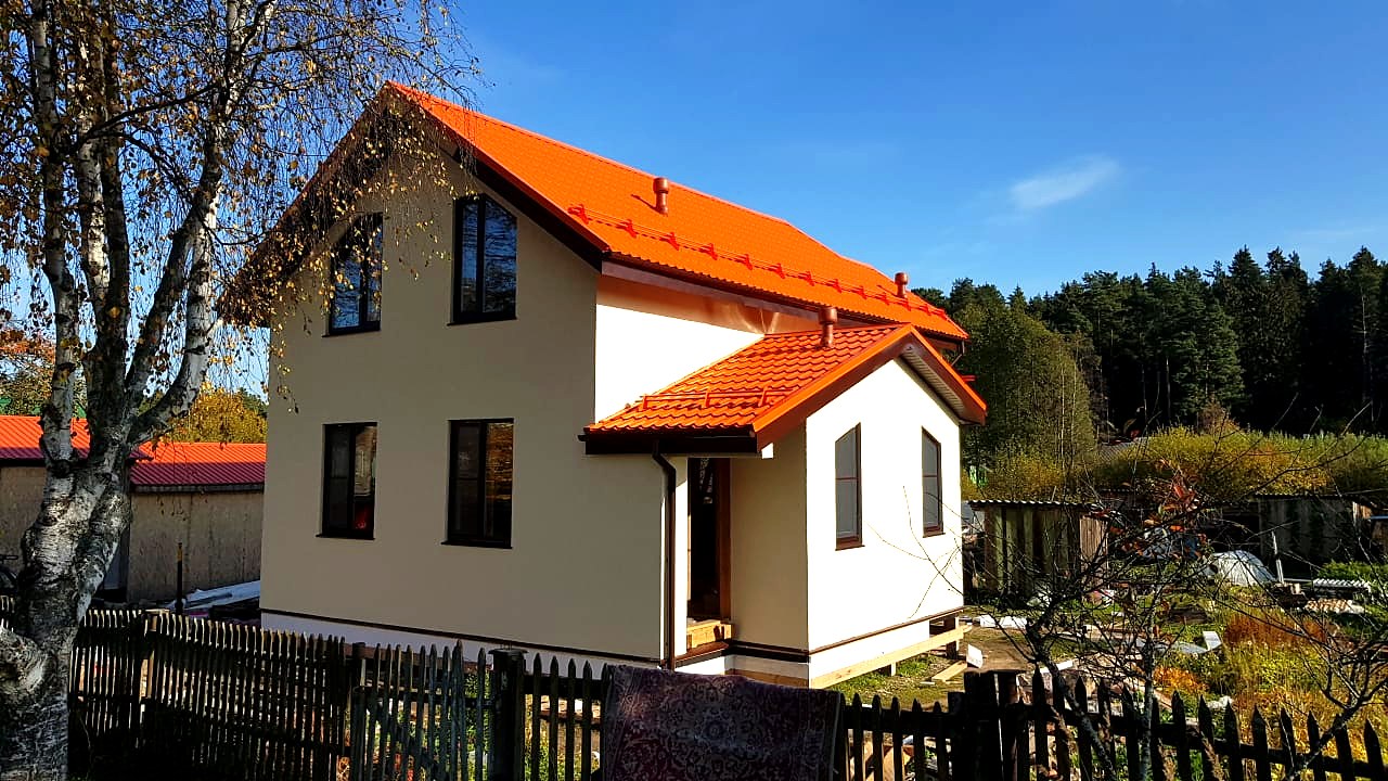 Haus nach individuellem Projekt, Siedlung Borisoglebskiy