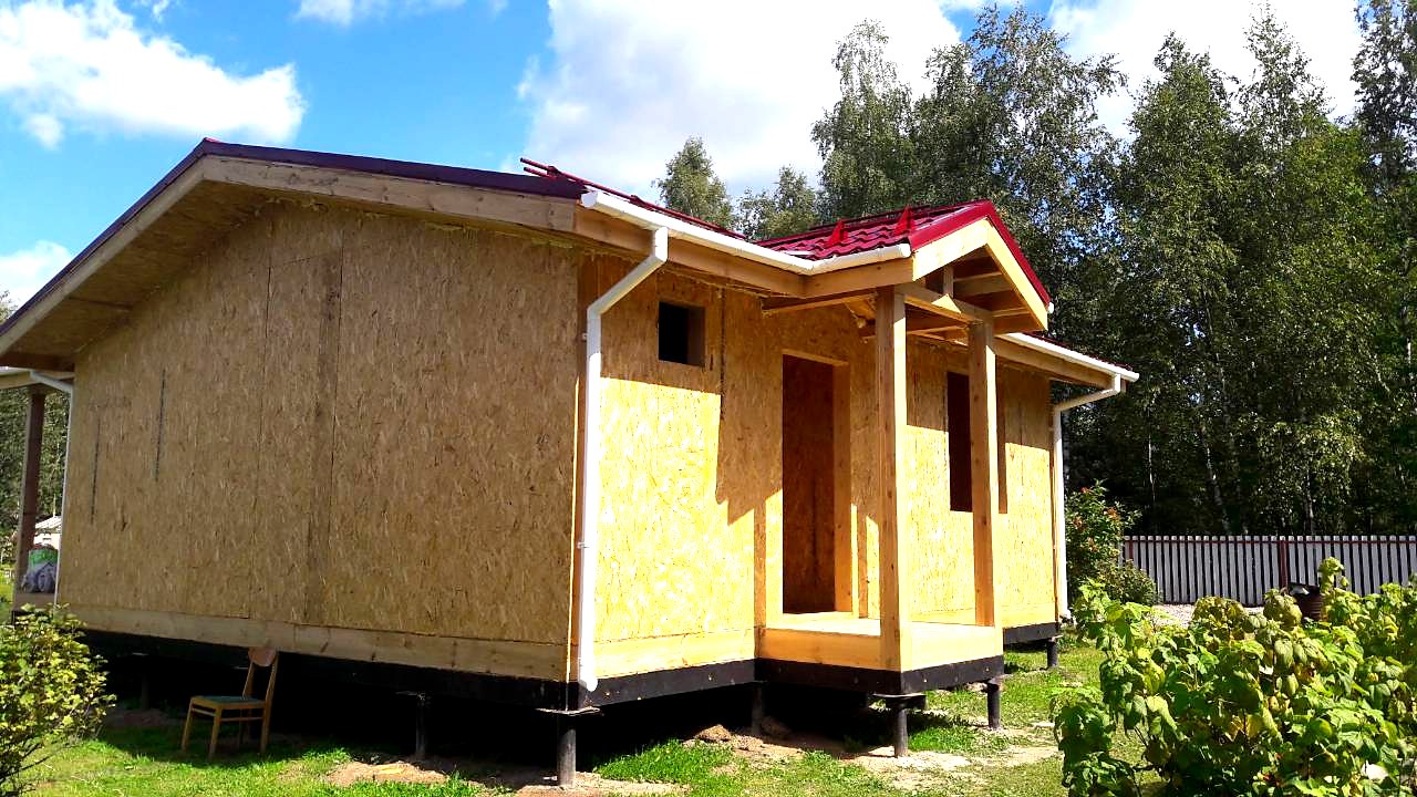 Haus nach individuellem Projekt, SNT „Sarja“