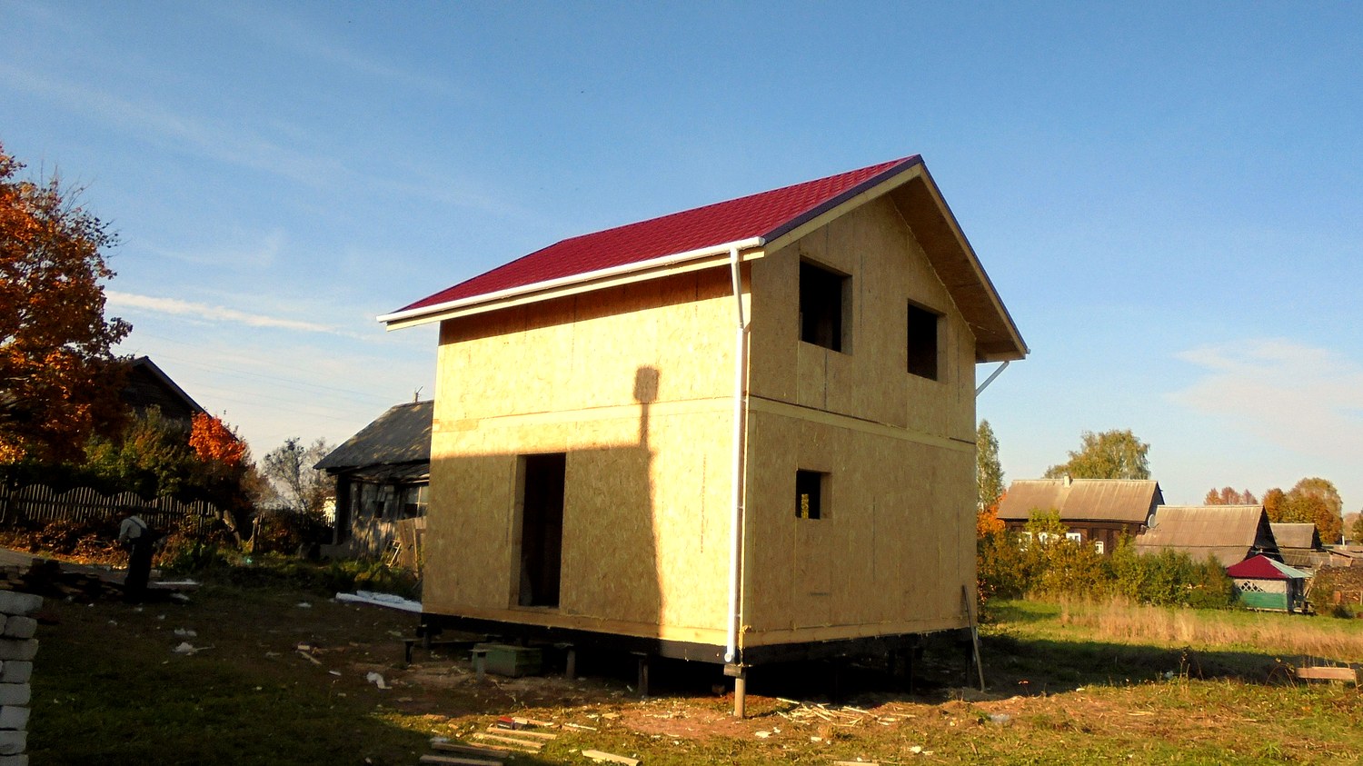 Haus nach Projekt „Alfa“, Siedlung Tonshaevo