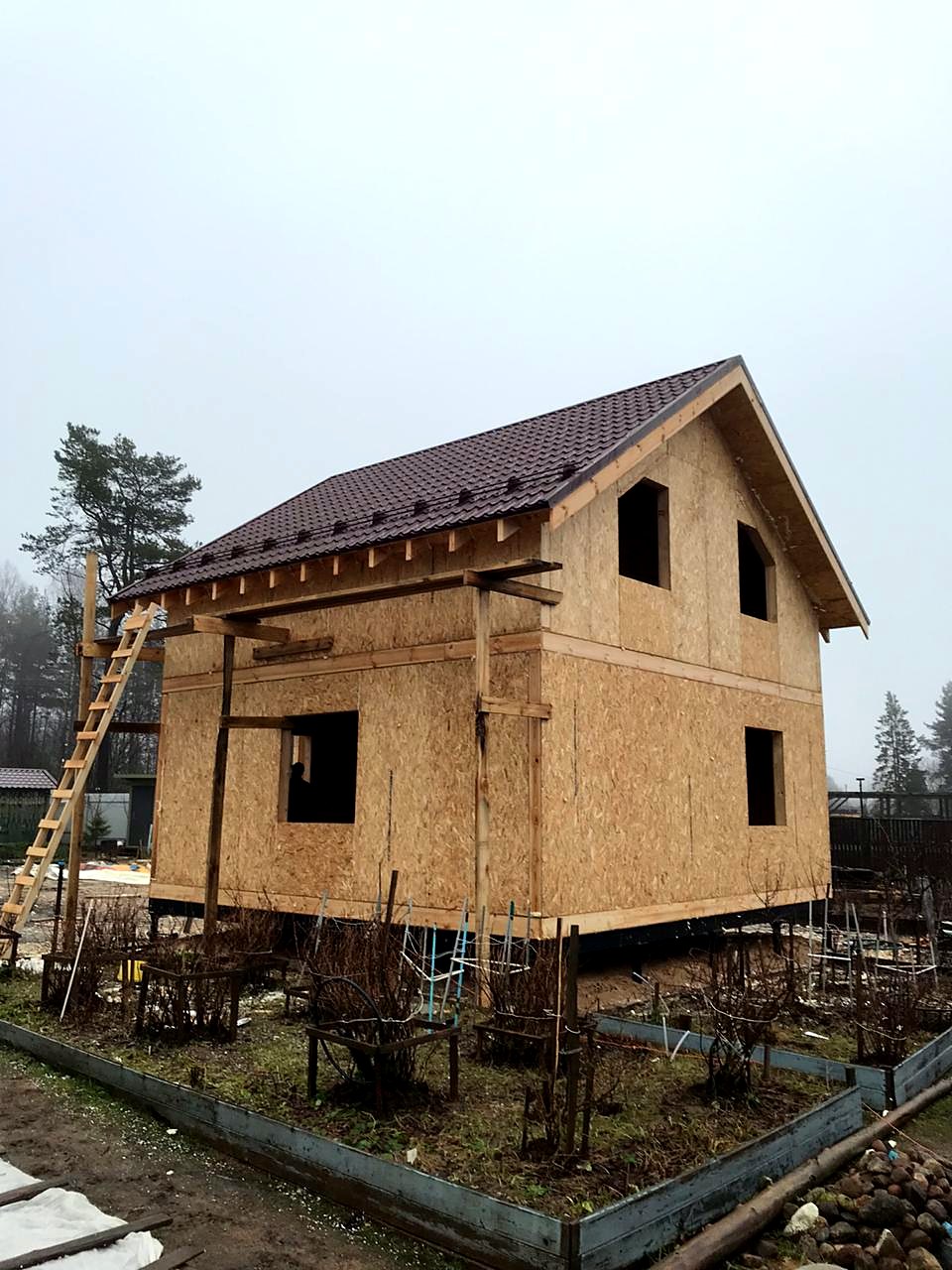 Haus nach Projekt „Amulet“, Dorf Agalatovo