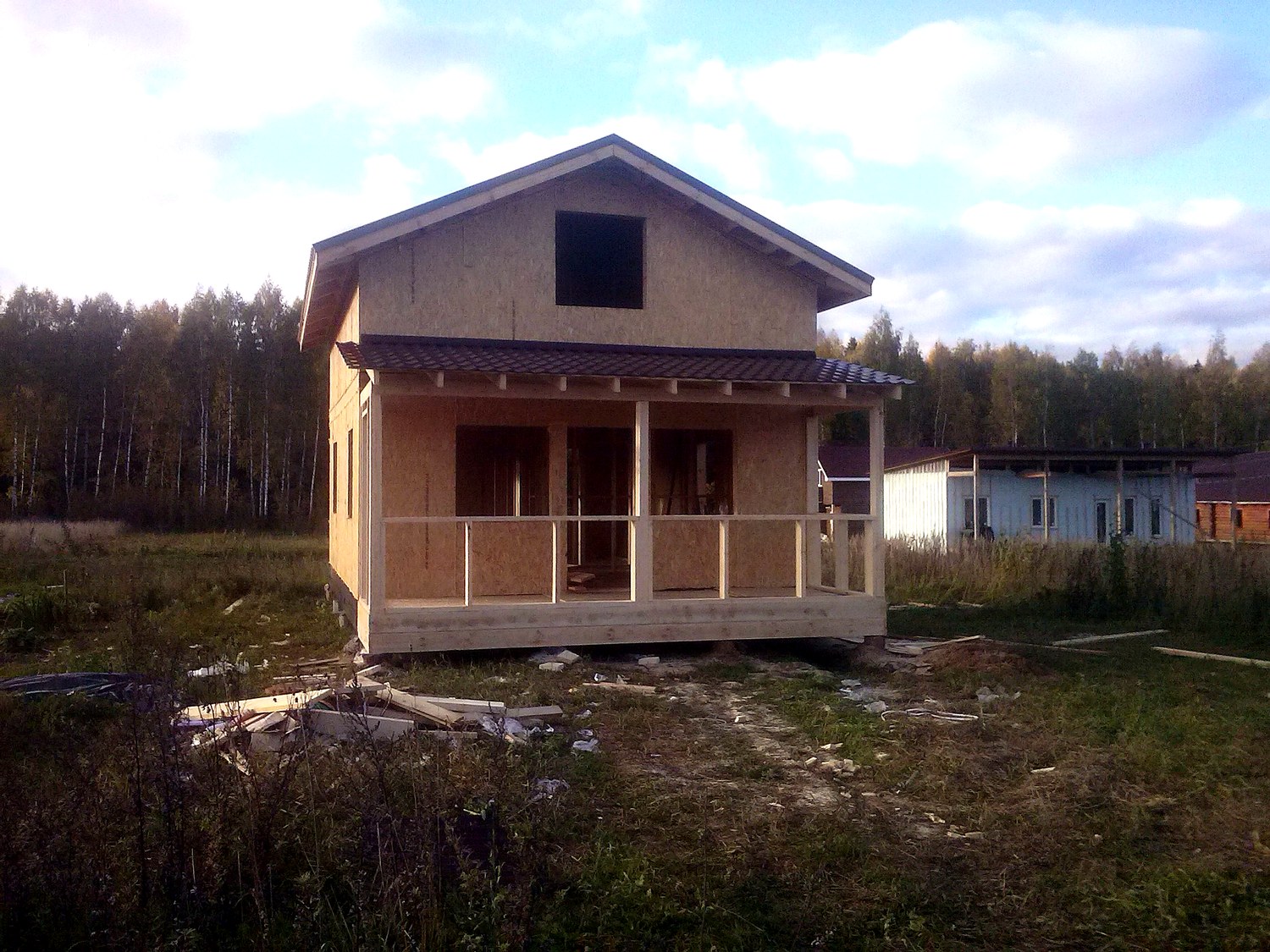 Haus nach Projekt „Ermak“, Siedlung Kuzmishchi