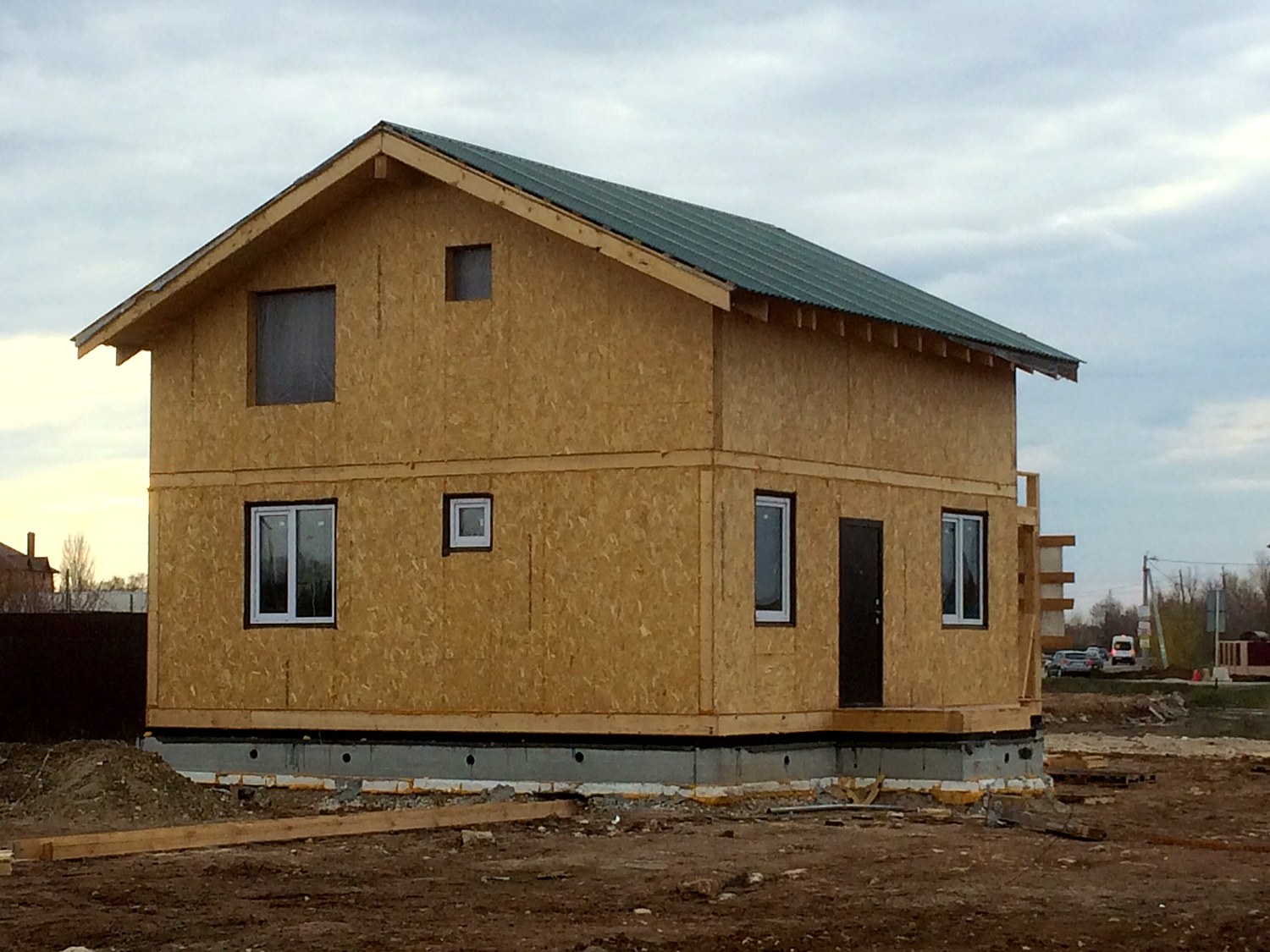 Haus nach Projekt „Jessentuki 7.5x7.5“, Dorf Lopatino