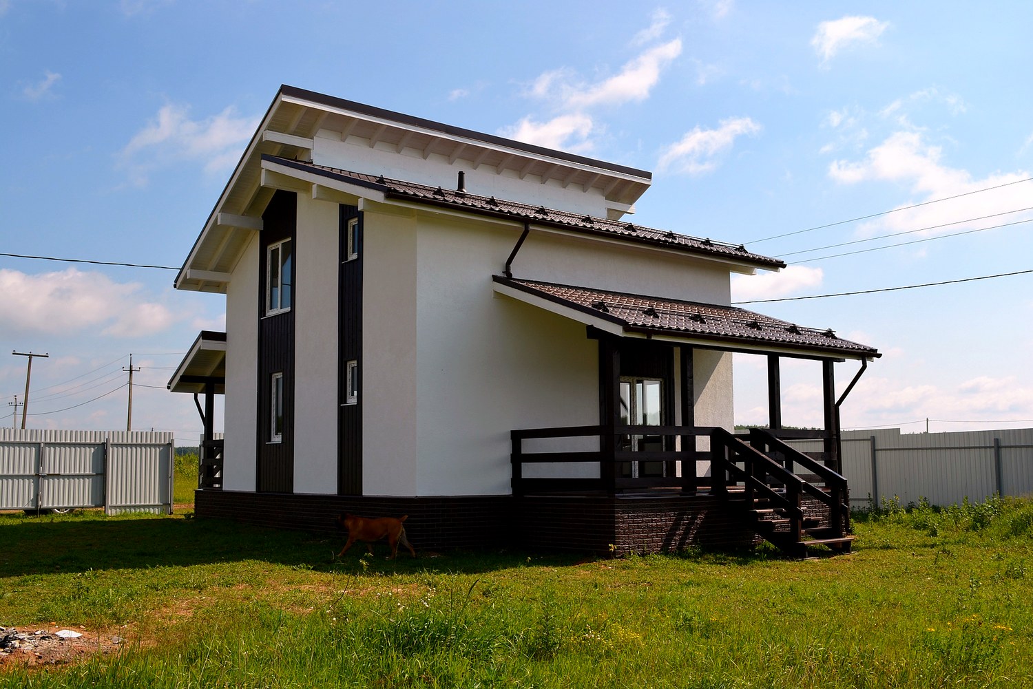 Haus nach Projekt „Fantasija“, Siedlung Plotina