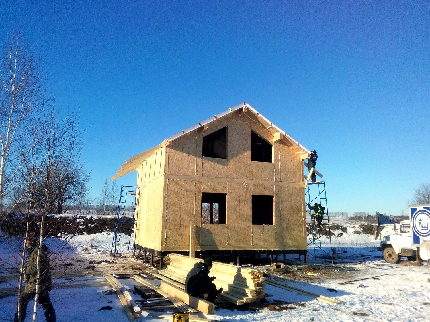 Haus nach Projekt „Metschta pl.4“, Gebiet Nischni Nowgorod