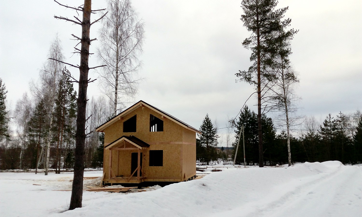 Haus nach Projekt „Metschta pl.4“, Region Twer