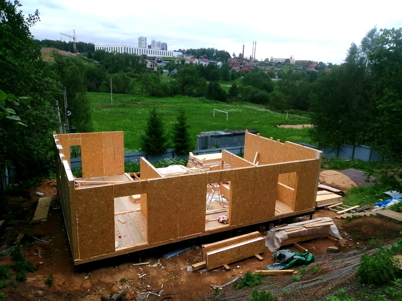 Haus nach Projekt „Mistika - E2.8“, Dorf Podolino