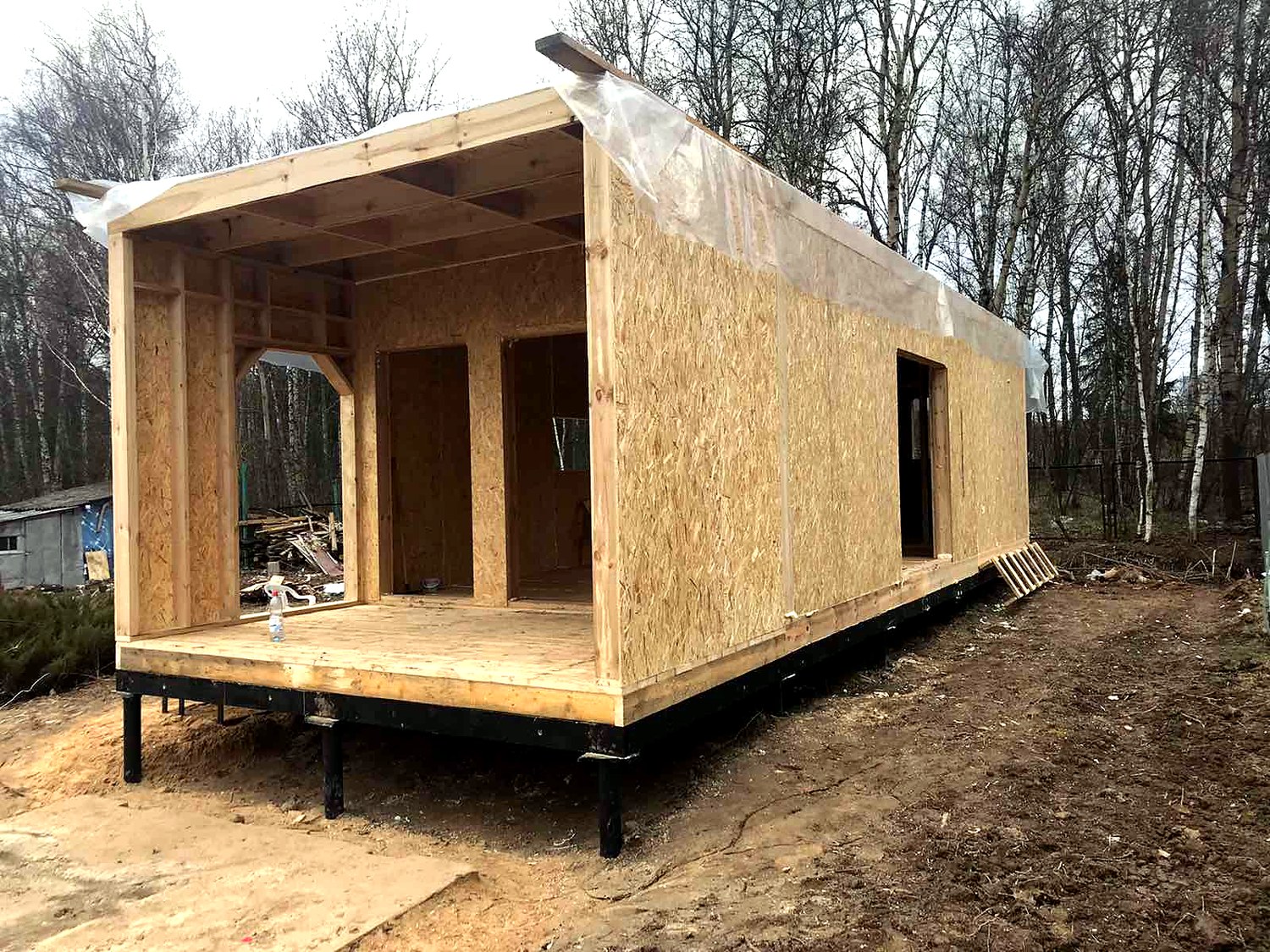 Haus nach Projekt „Otschag“, SNT „Loschki“