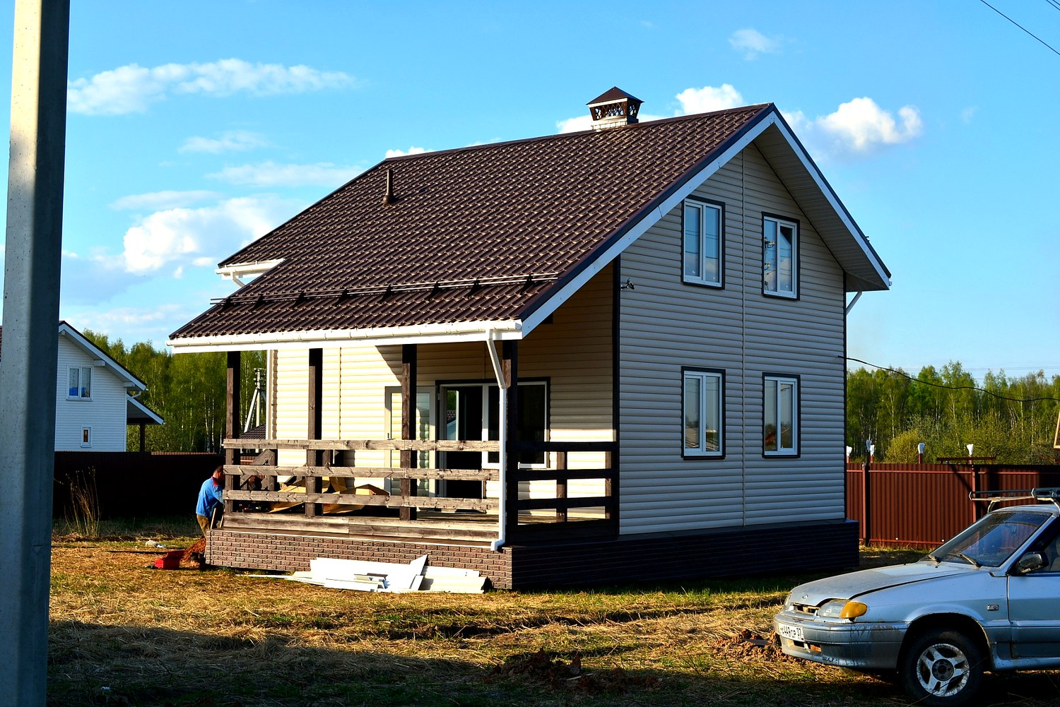 Haus nach Projekt „Radoniza“, Dorf Kadnikovo