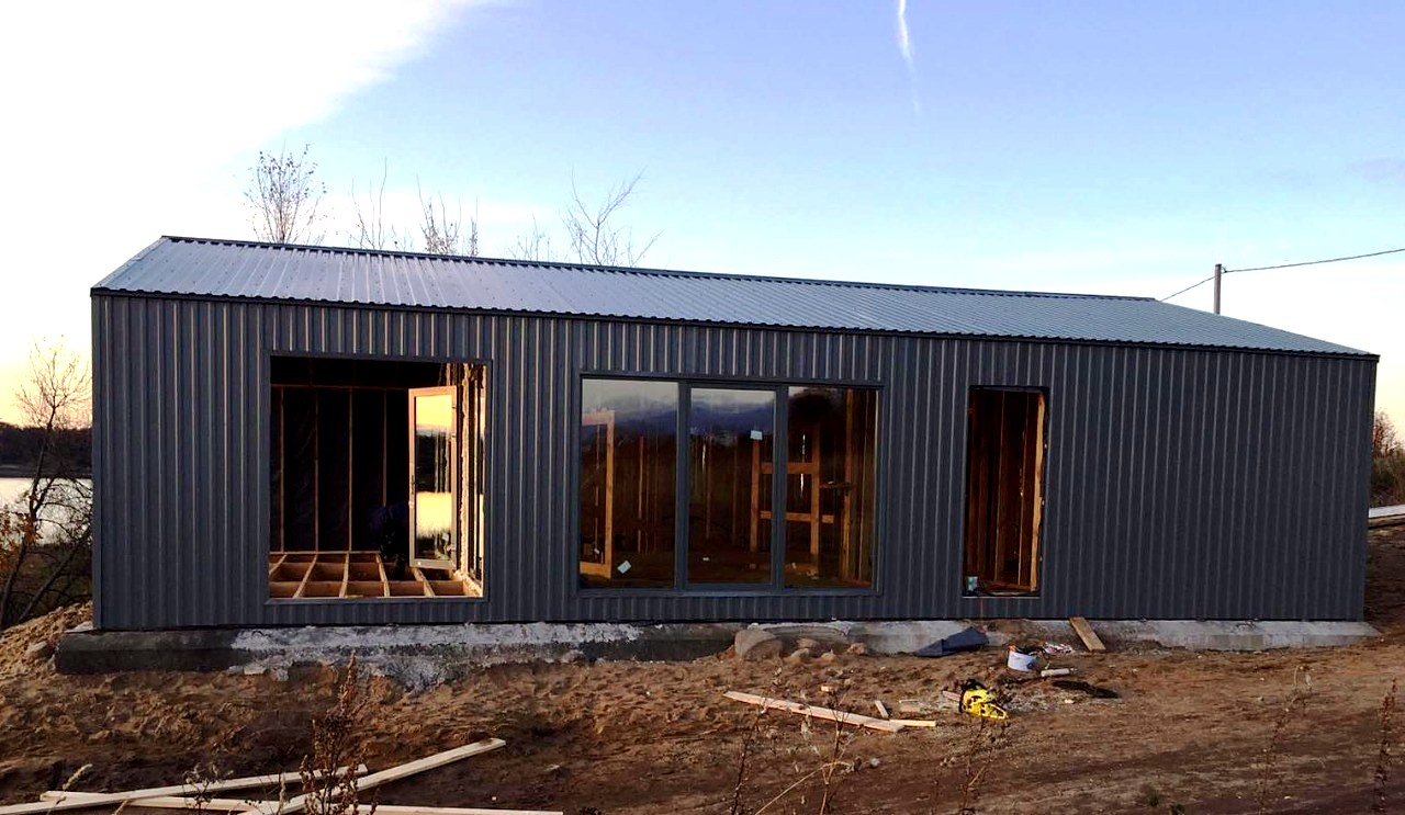 Haus nach Projekt „Barnhouse 76.1“, Dorf Zolotoruche