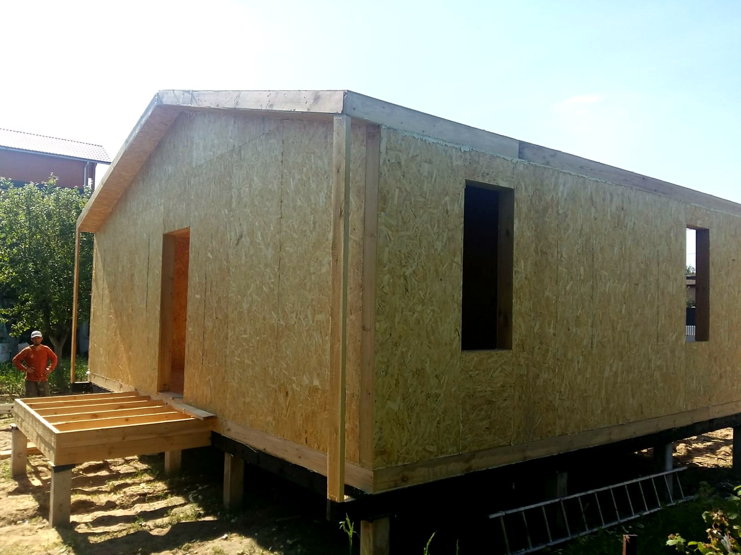 Haus nach Projekt „Barnhouse 53“, SNT „Urroschaj“
