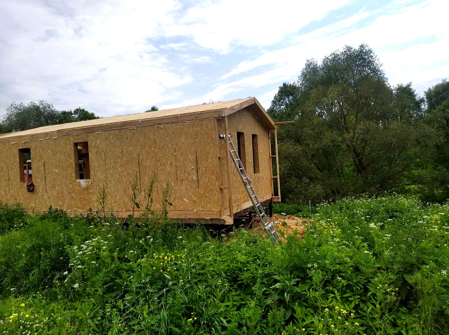 Haus nach Projekt „Barnhouse 33“, Dorf Seltso